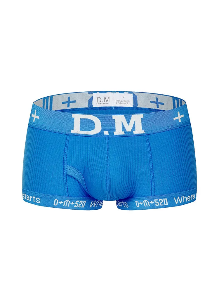 2 Pack Men's Low-rise Sexy Side Opening Pocket Trunk