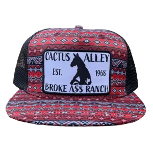 CACTUS ALLEY AZTEC DONKEY CAP