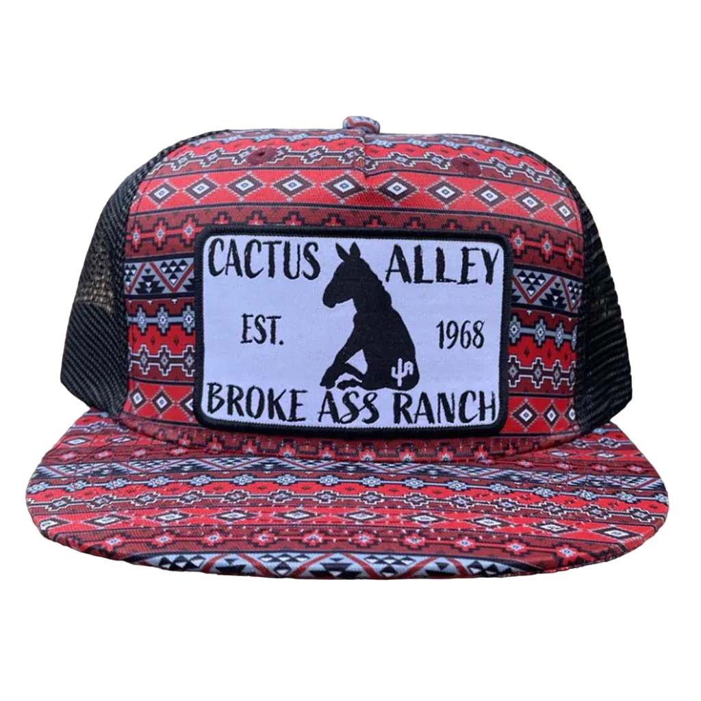CACTUS ALLEY AZTEC DONKEY CAP