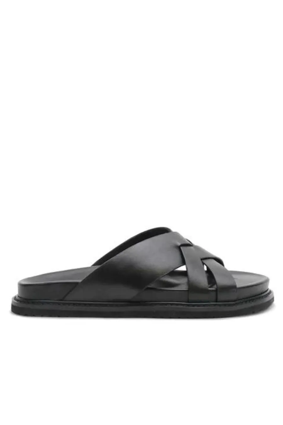 Cross Cut Slide Black