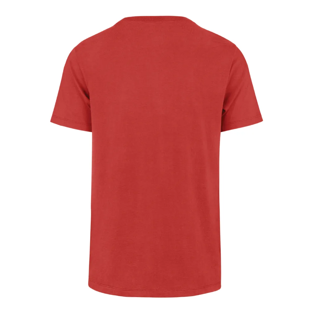 Indianapolis Indians '47 Adult Red Overshift Franklin Tee