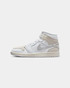 Jordan Air Jordan 1 Mid SE Craft "Light Orewood Brown" White/Light Orewood Brown