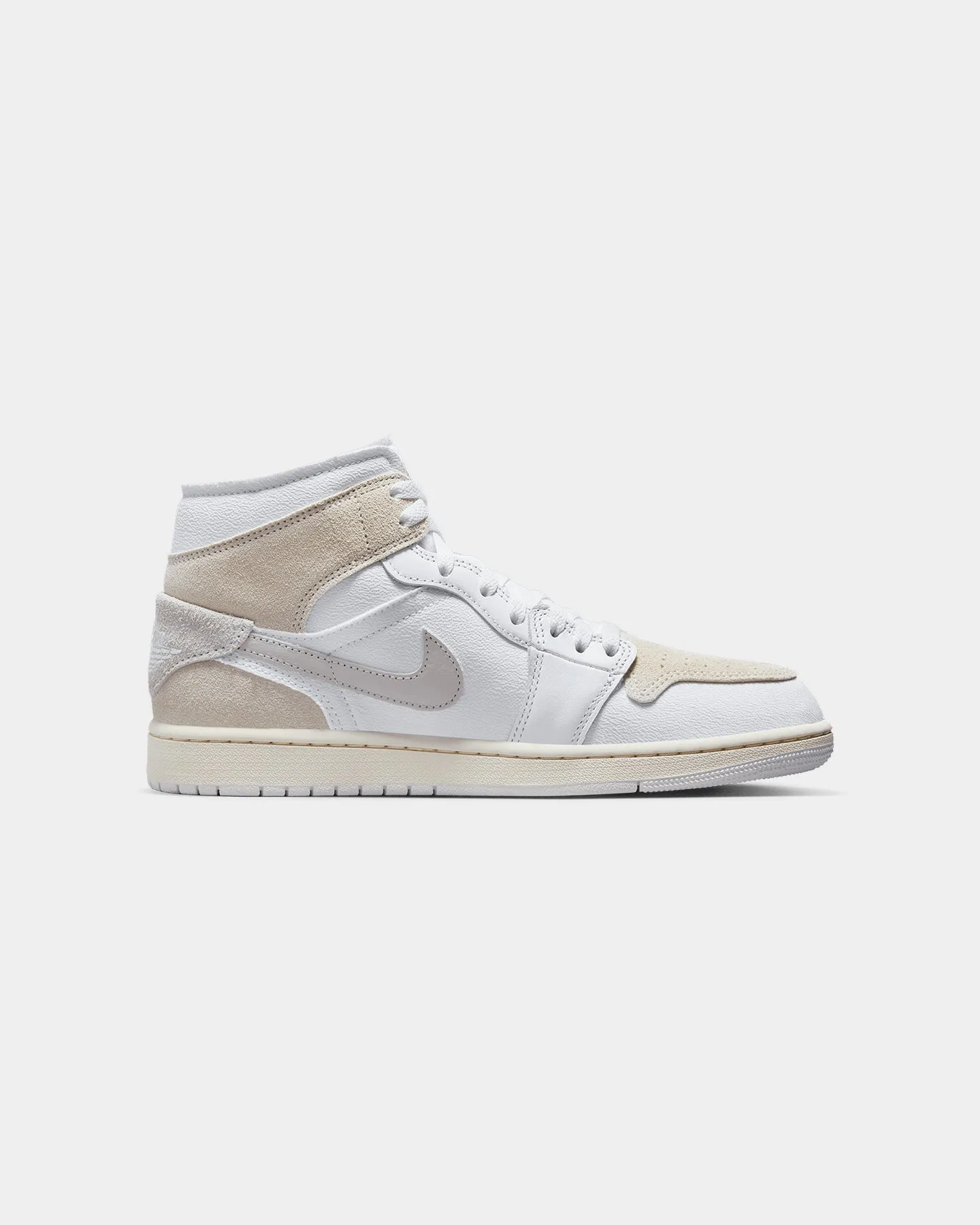 Jordan Air Jordan 1 Mid SE Craft "Light Orewood Brown" White/Light Orewood Brown