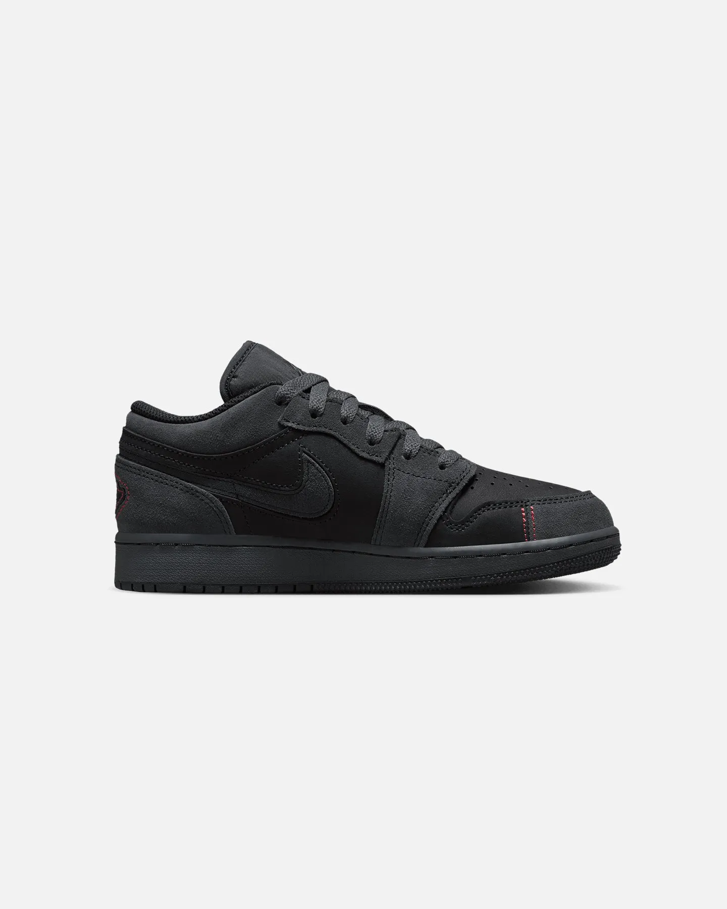 Jordan Kids' Air Jordan 1 Low SE Craft (GS) Dark Smoke Grey/Black