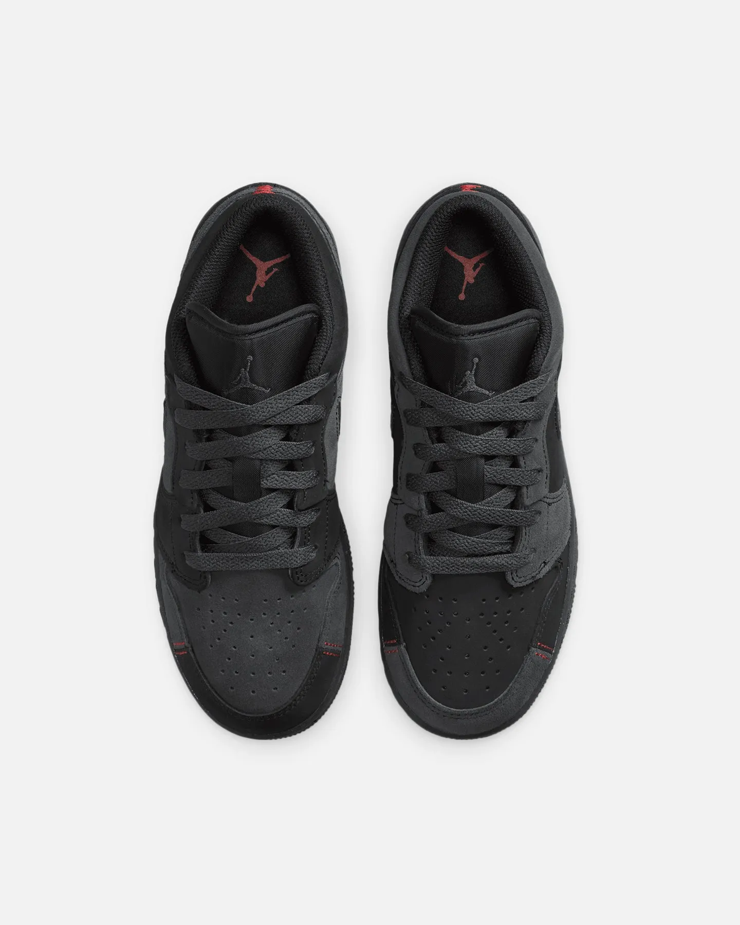 Jordan Kids' Air Jordan 1 Low SE Craft (GS) Dark Smoke Grey/Black
