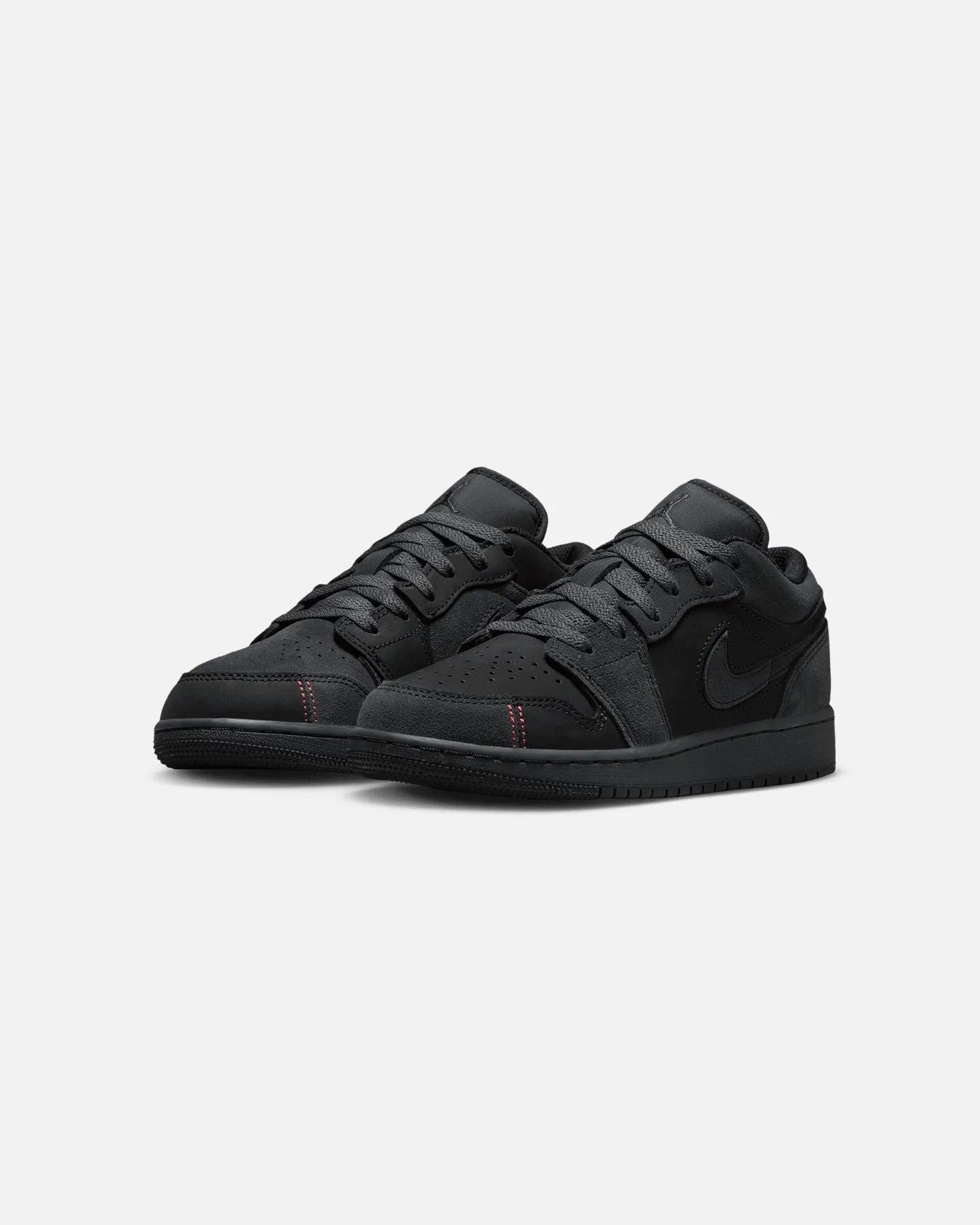 Jordan Kids' Air Jordan 1 Low SE Craft (GS) Dark Smoke Grey/Black