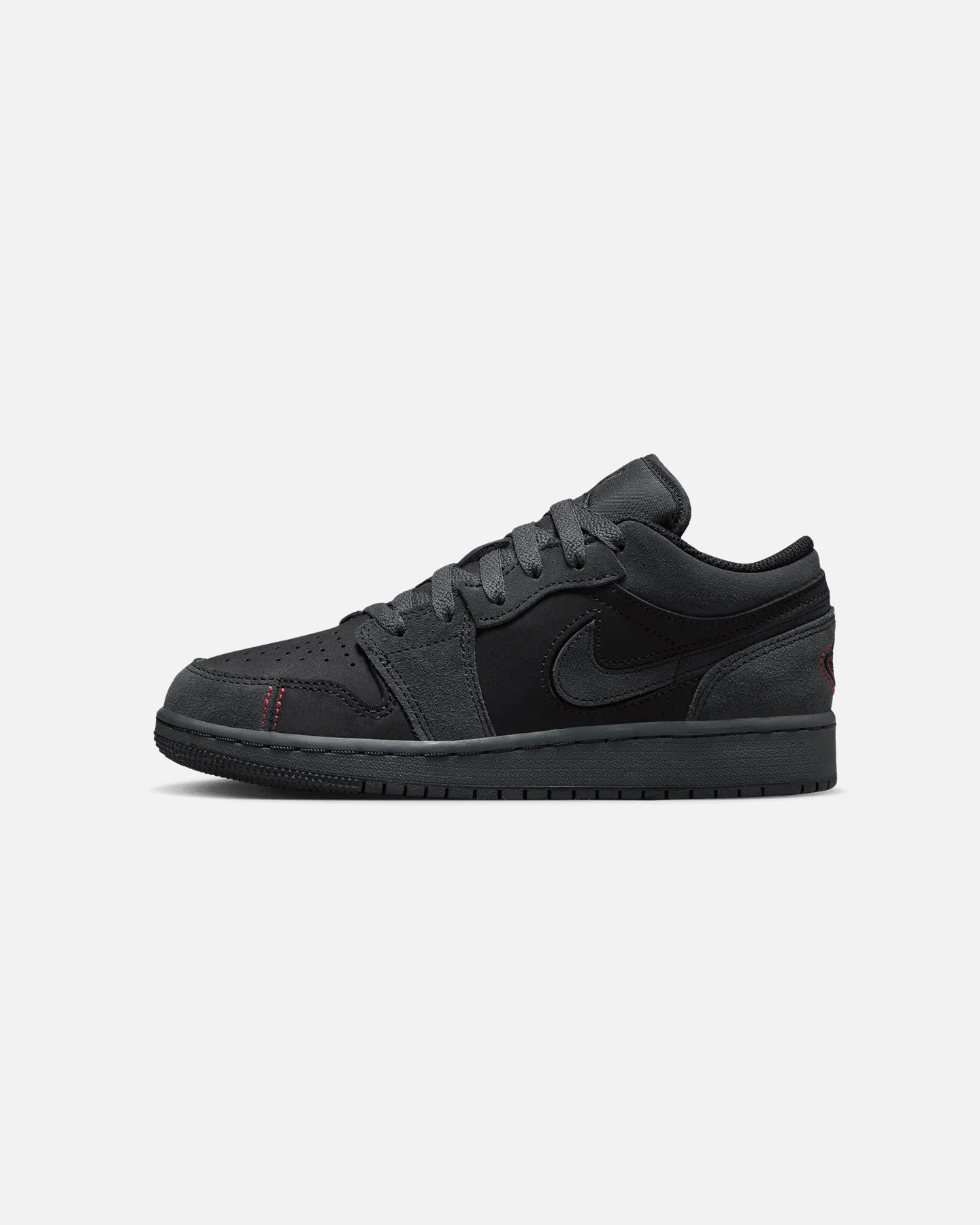Jordan Kids' Air Jordan 1 Low SE Craft (GS) Dark Smoke Grey/Black