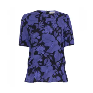 Meris Shirt Blue Floral