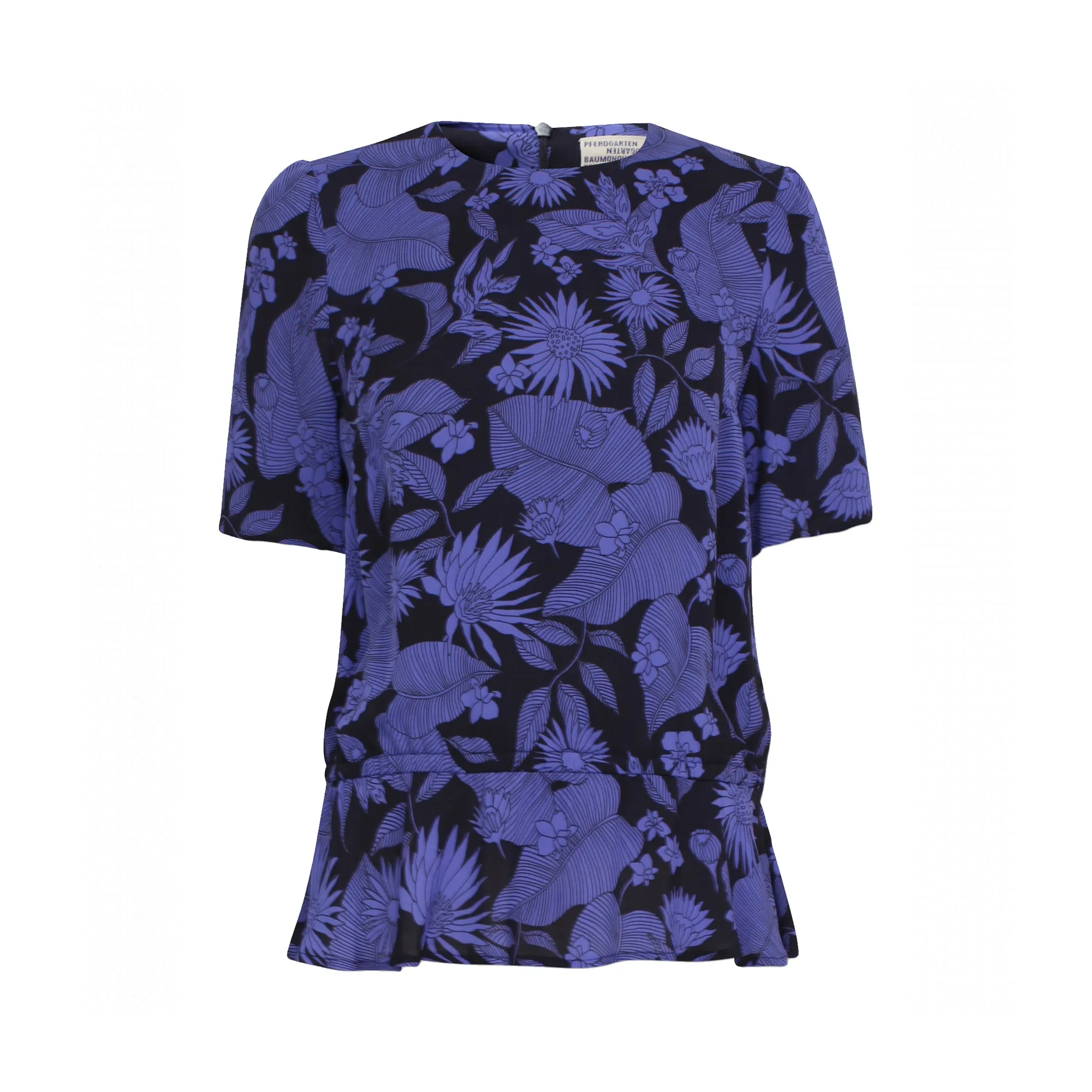 Meris Shirt Blue Floral
