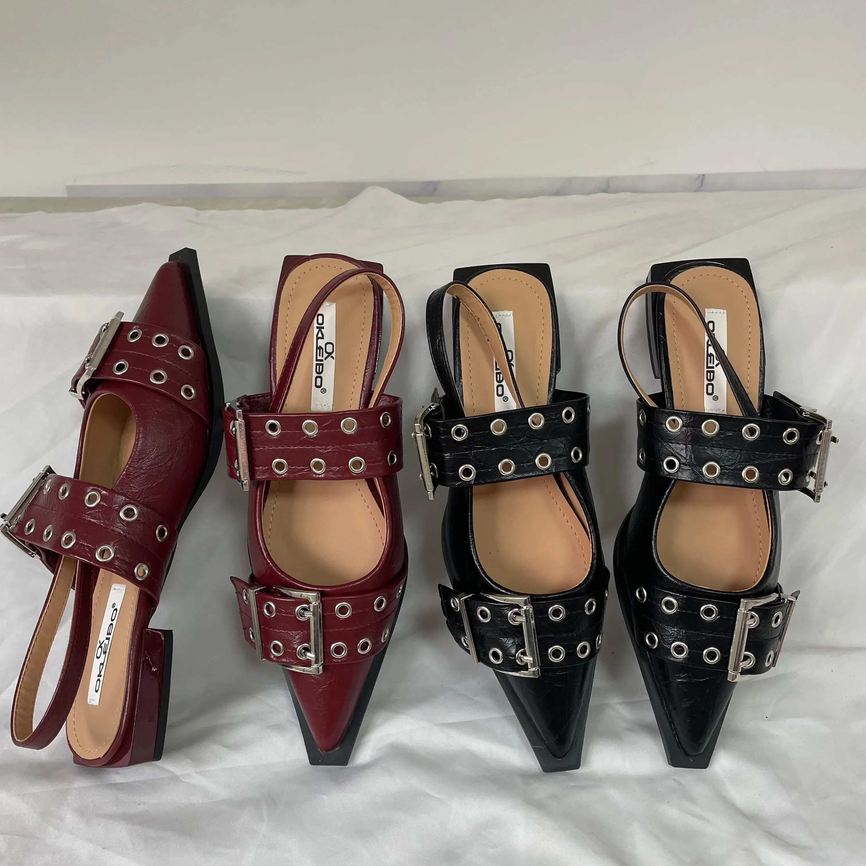 New Women Sandals Shoes Pointed Toe 2025.