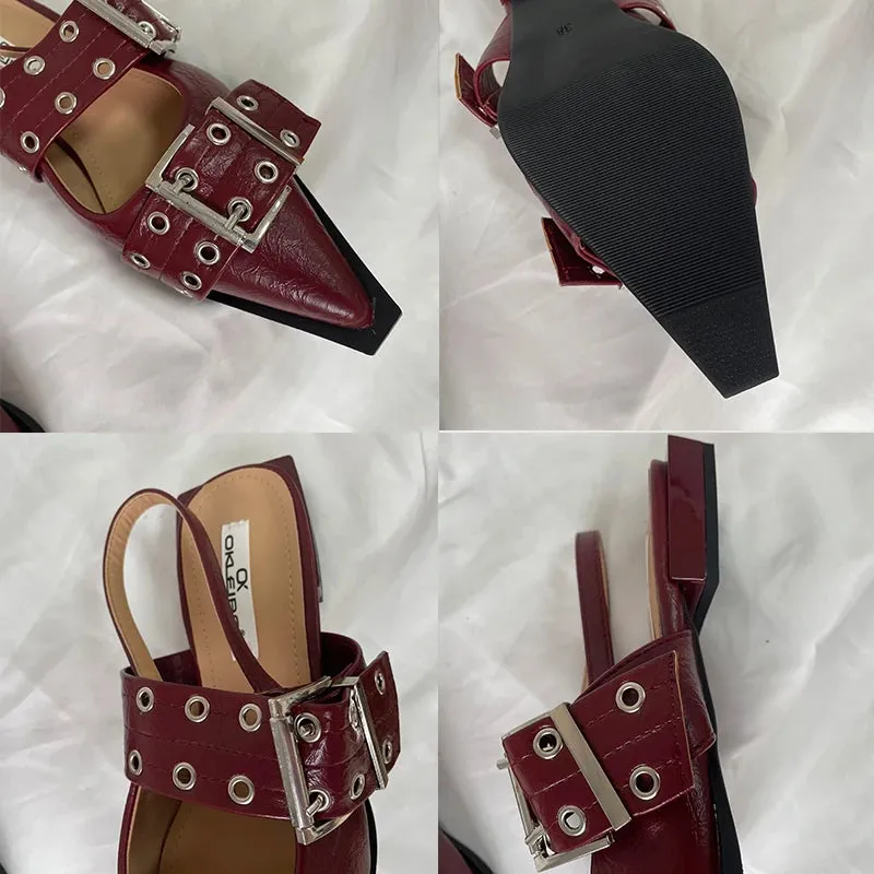 New Women Sandals Shoes Pointed Toe 2025.