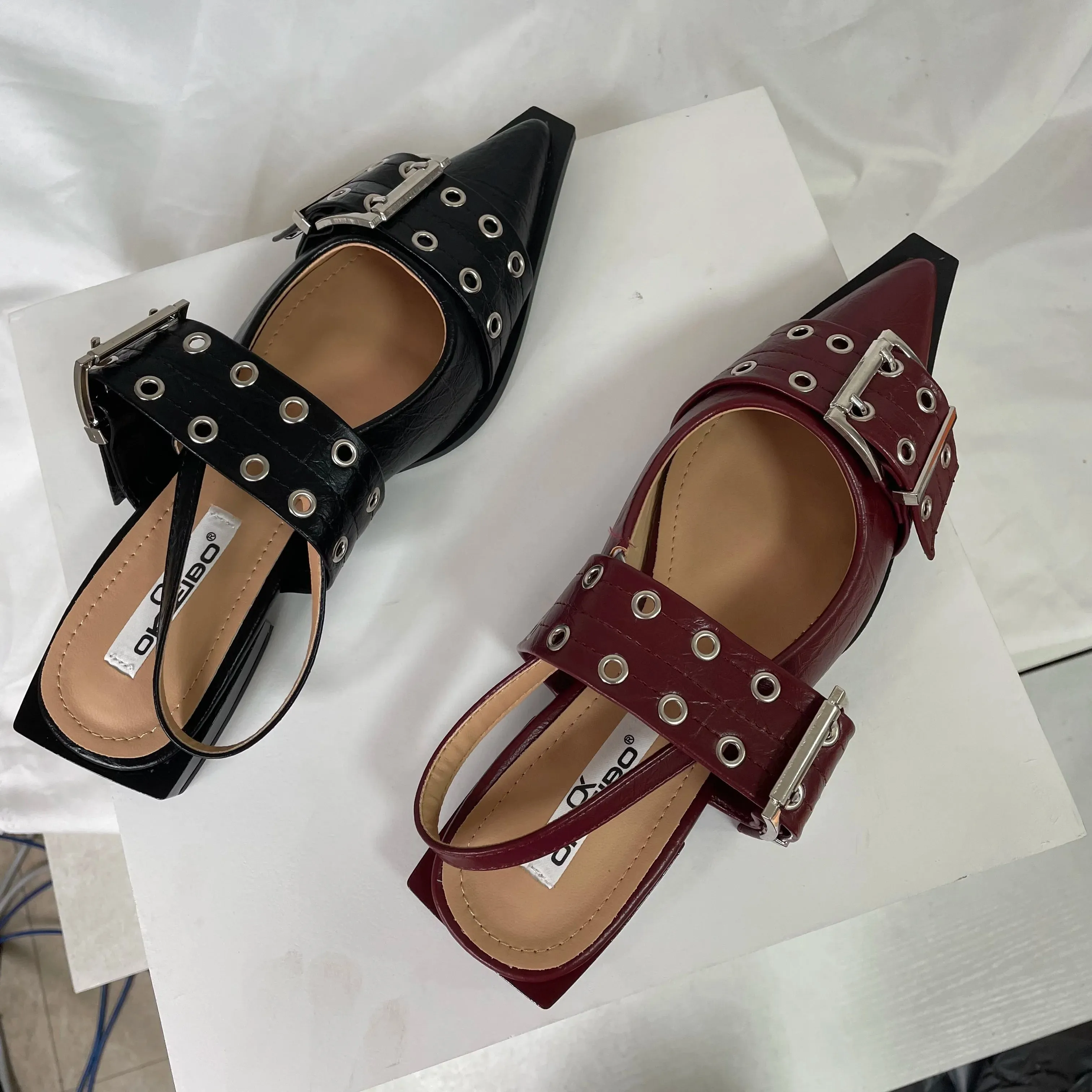 New Women Sandals Shoes Pointed Toe 2025.