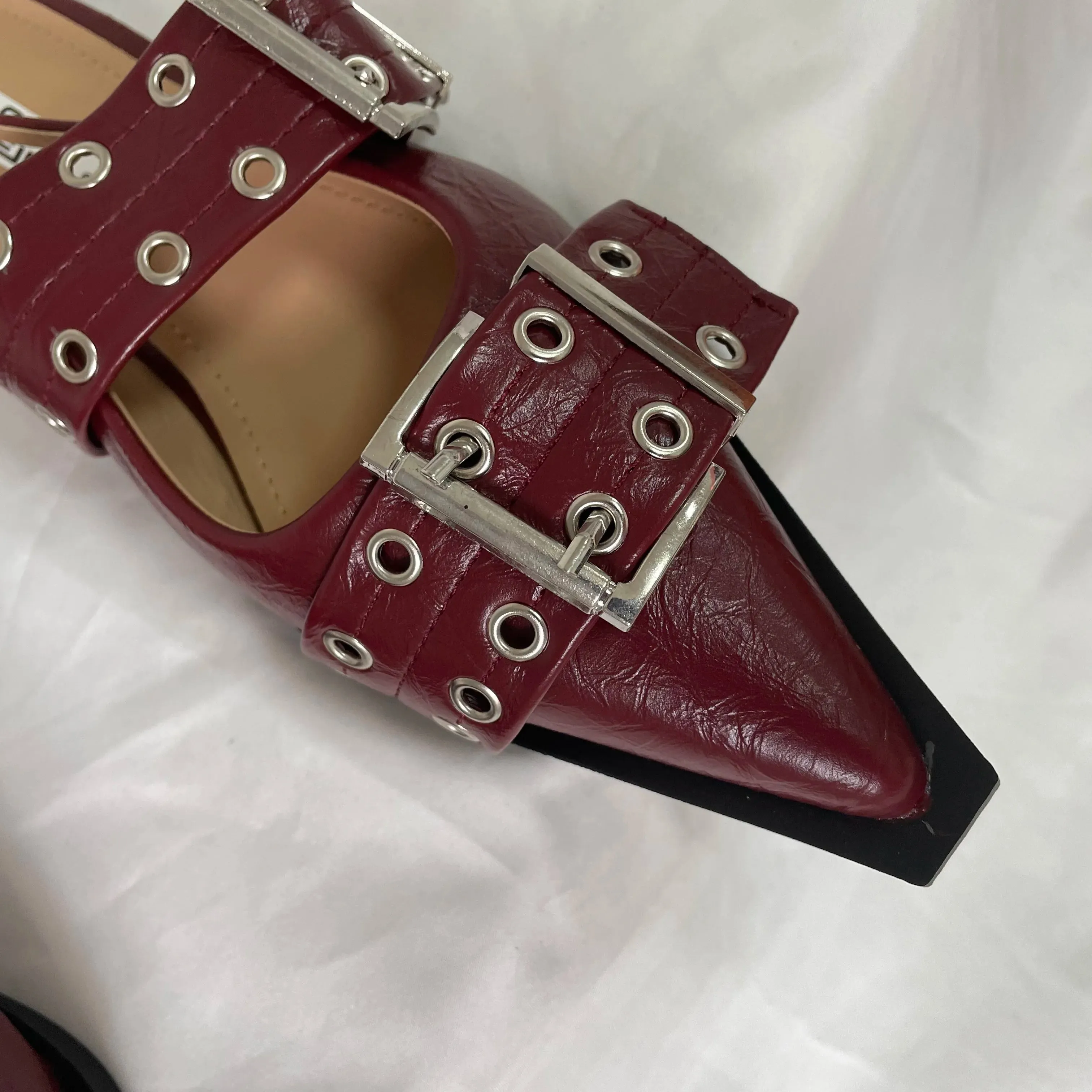 New Women Sandals Shoes Pointed Toe 2025.