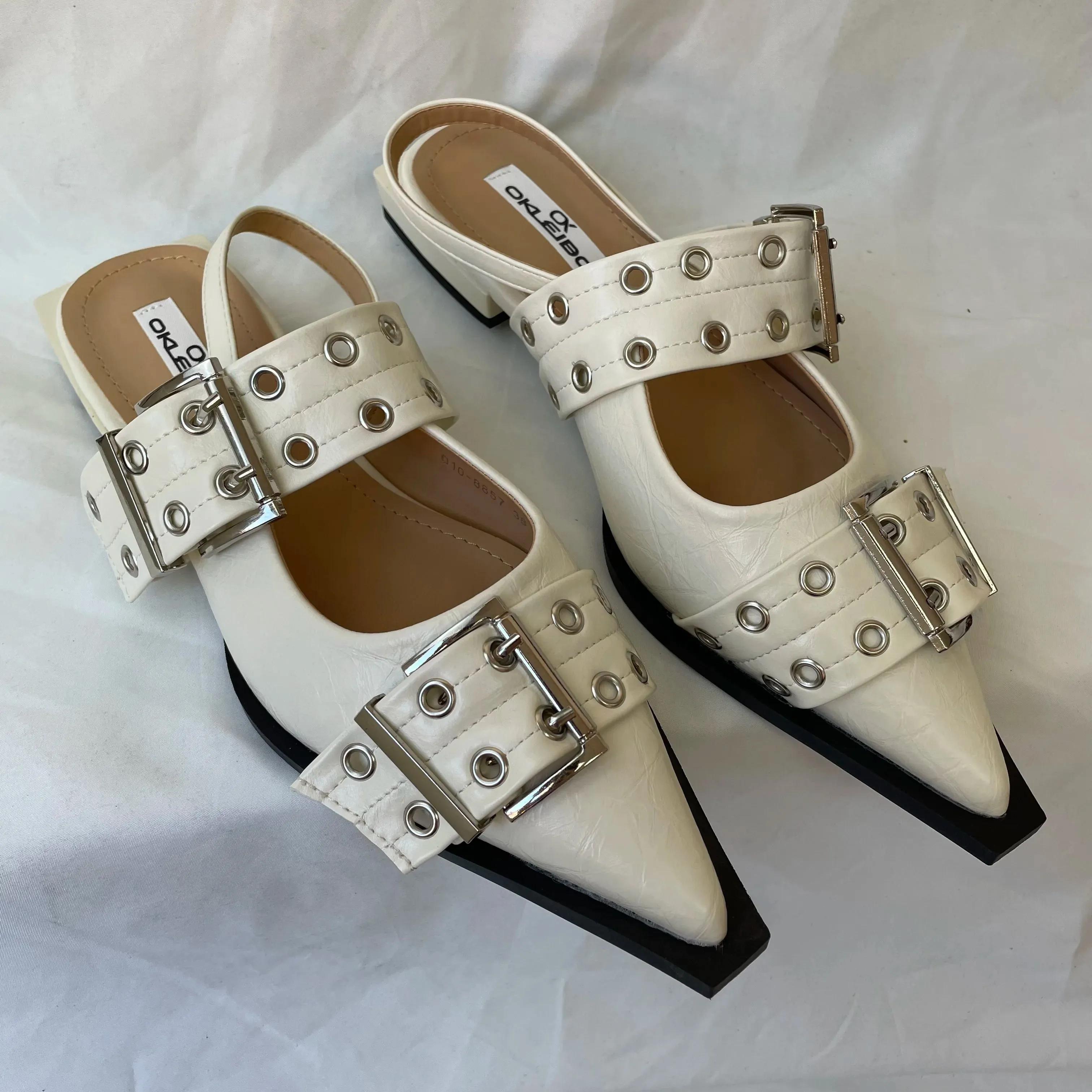 New Women Sandals Shoes Pointed Toe 2025.